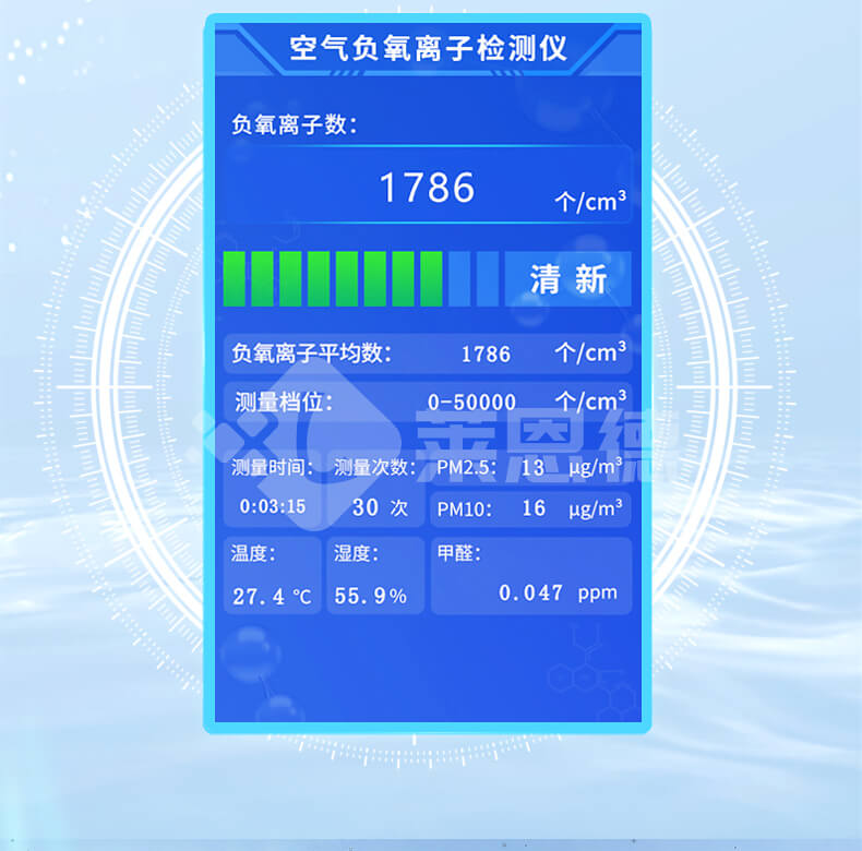 多功能環(huán)境負氧離子檢測儀